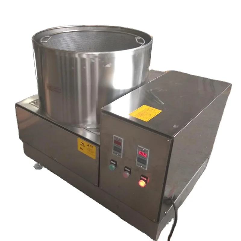Automatic Factory Supply Food Centrifugal Deoiling Machine Equipment Meat Vegetable Products Restaurant Applicable Motor Core