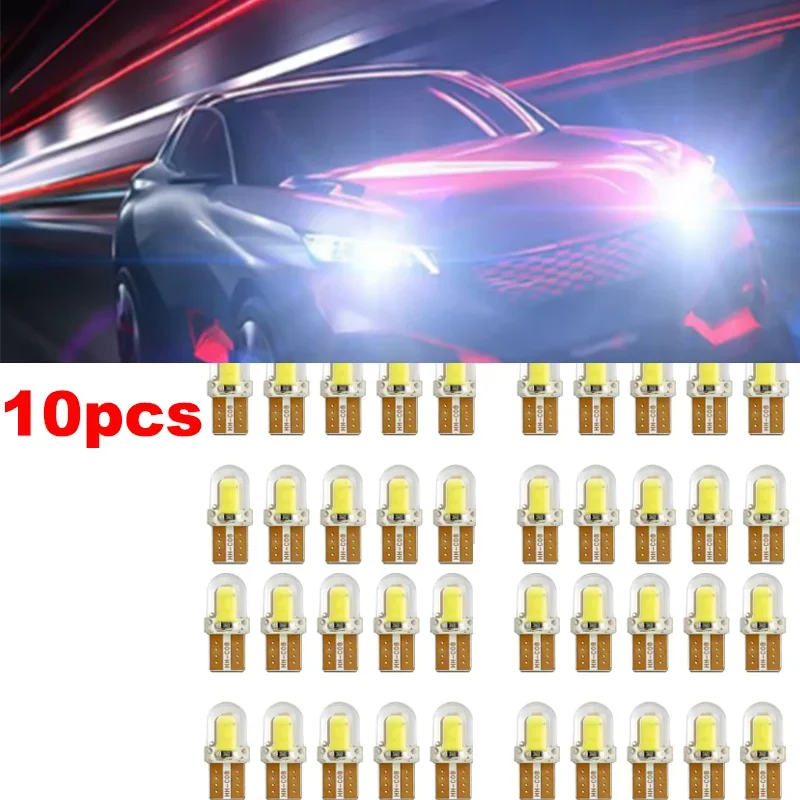 10Pcs 12V LED Car License Plate Lamp Wholesale High Quality Parking Bulb Cars Interior Reading Light Auto Decorate Accessories