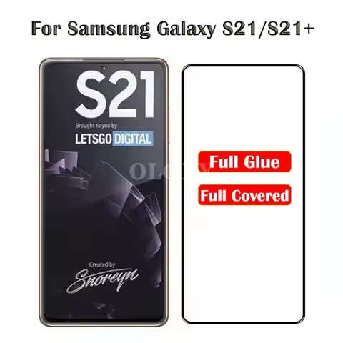 9H Tempered Glass For Samsung Galaxy S21 Plus S 21 Ultra Screen Protector Case On Samsun S21+ S21U GalaxyS21plus Protective Film