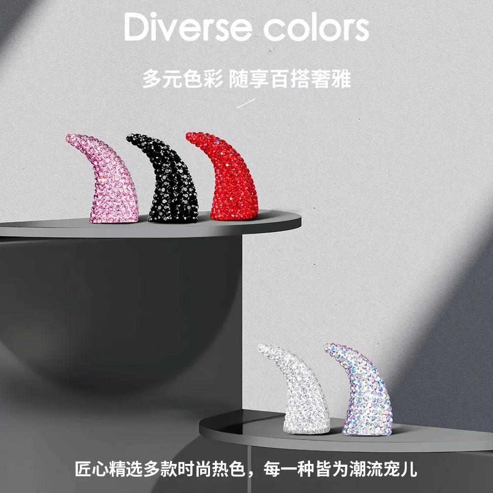 Universal Car Bling Stickers Dashboard Center Clock Compass Cover Rhinestone Stopwatch Decorative Sticker For Porsche BMW Audi