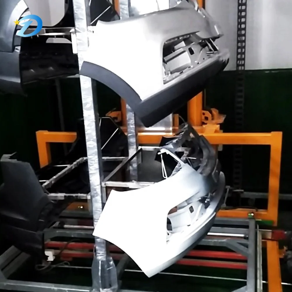 Automatic Powder Coating Production Equipment Line for Automobile Hub Cover Surface Treatment Metal Coating Machinery