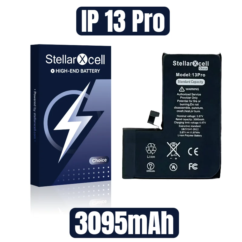 StellarXcell Choice Batterij voor iPhone Batterij IPse3 11 12 13 14 15 plus pro mini promax 100% Originele Kwaliteit Originele capaciteit