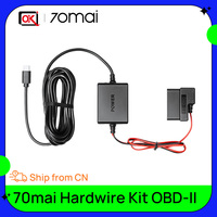 70mai Dash Cam Hardwire Kit OBD-II for Car DVR Type-C Interface Plug-and-Play Parking Surveillance Cable 70mai OBD-II