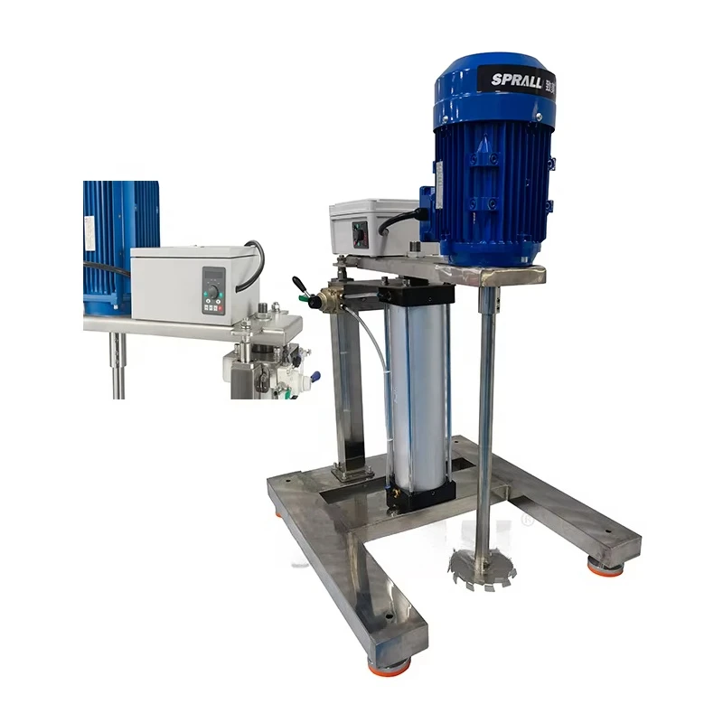 

SPRALL New Style Customization High Speed Pneumatic Mixer Explosion Proof Agitator Mixer Chemical Glue Paint Mixer Dispersing