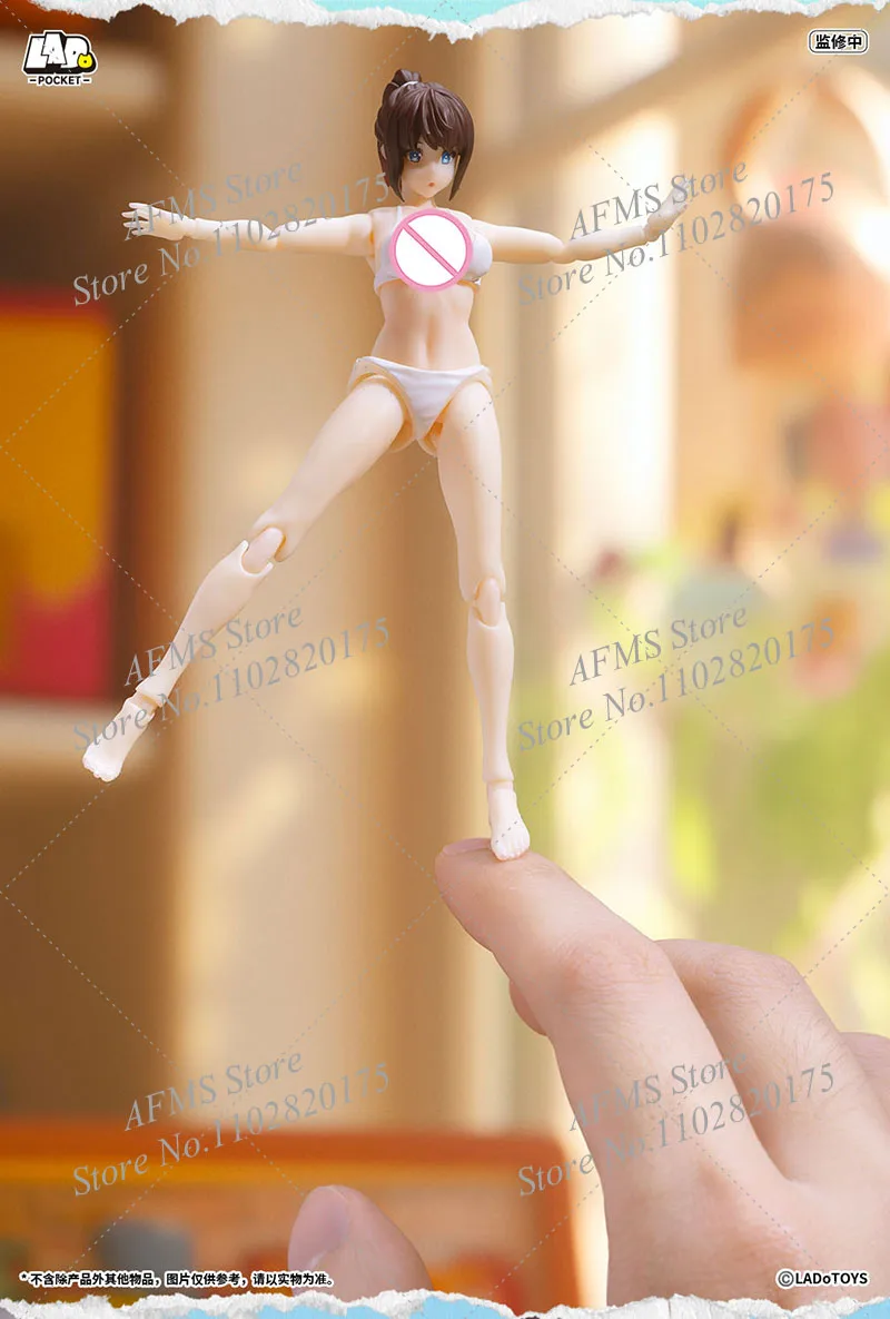 LADOTOYS 1/12 Bilancia Da Collezione Figura Tasca Ragazze Costume Da Bagno Mini Mobile Vestito Della Ragazza 6 Pollici Donne Soldato Action Figure Giocattoli di Modello
