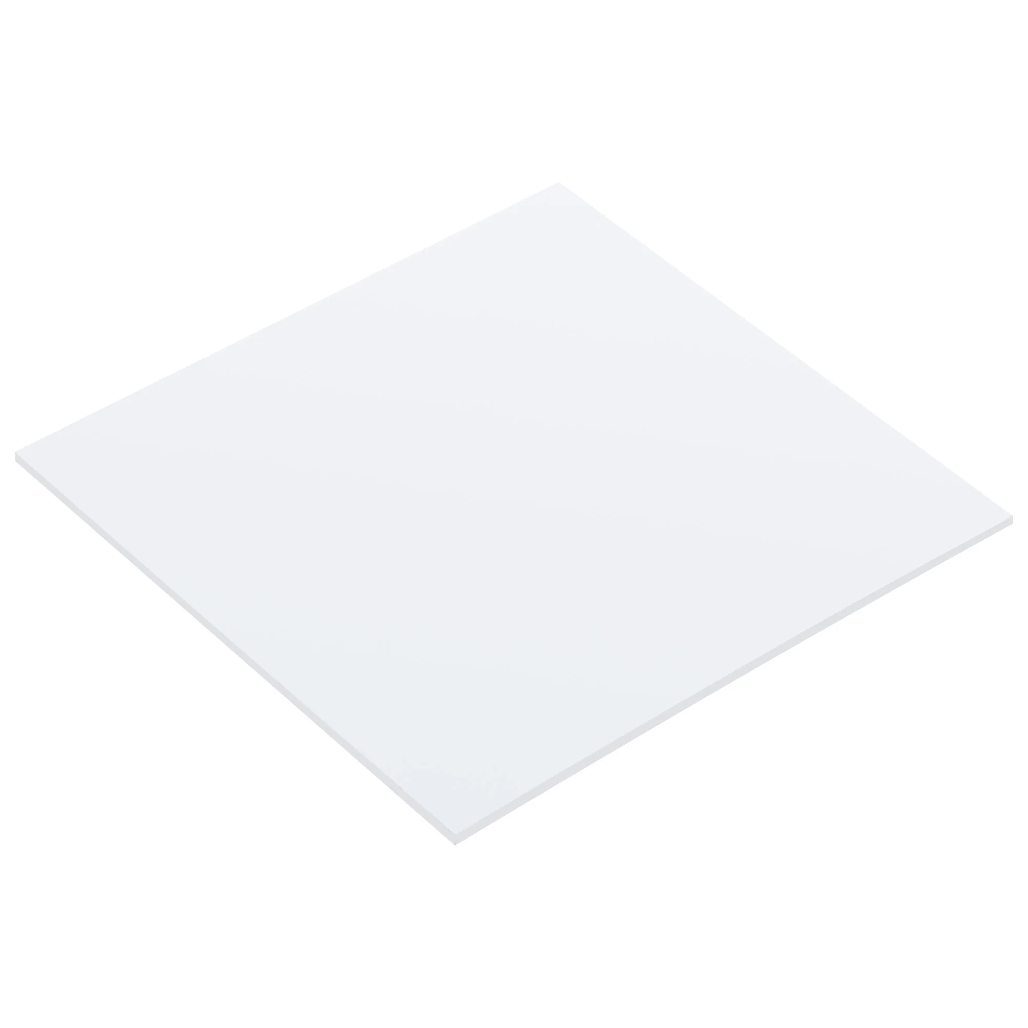 uxcell UHMW Sheet Ultra High Molecular Weight Polyethylene Sheet Hard Plastic Sheet Board 6.1''x 6.1'' x 0.08'' White 