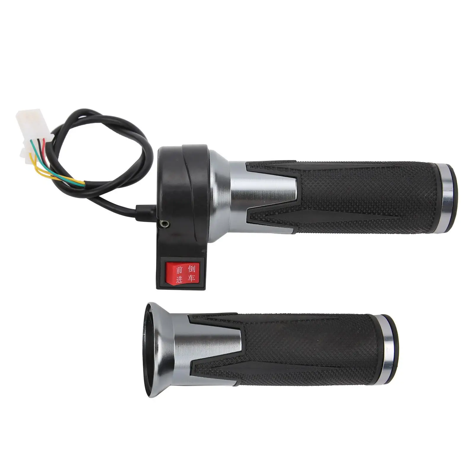 

Electric Bike Throttle Grip Handlebar - Scooter Accelerator with Forward/Reverse Switch