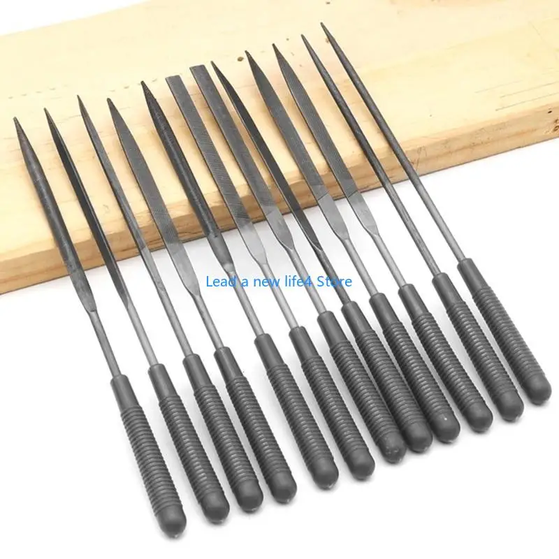 Y55e 12peece Mini Metal Pisting Rasp Иголь