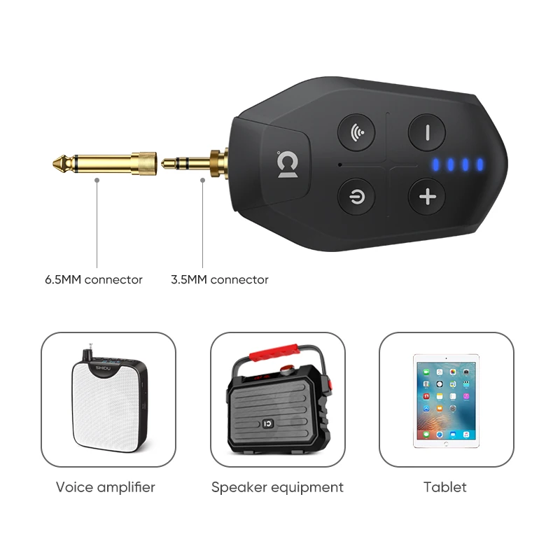 SHIDU-U7 Wireless Collar Clip Microphone Collar Clip Handheld Dual-Use Suitable For Classroom Teaching And Outdoor Live Recordin