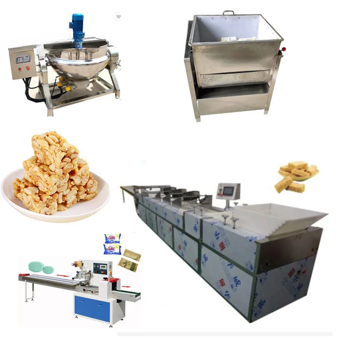 Automatic Oatmeal Chocolate Cereal Chocolate Granola Muesli Crunchy Bar Production Line with The Factory Price