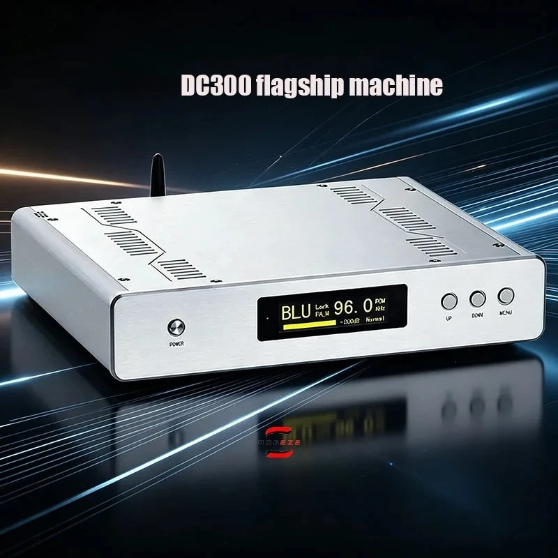 2026 New Upgrade Qingfeng DC300 Flagship Dual Core ES9038SPRO Balance ES9039 Audio dac Decoder hifi Fever