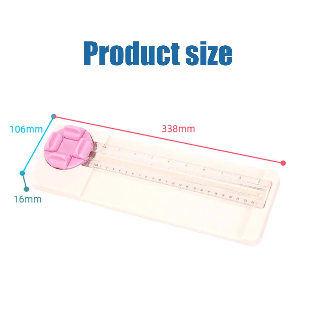 أداة تشذيب الورق 4 في 1 لقطع الورق للطلاب أداة قص الحواف الورقية للقطع الدقيق لـ