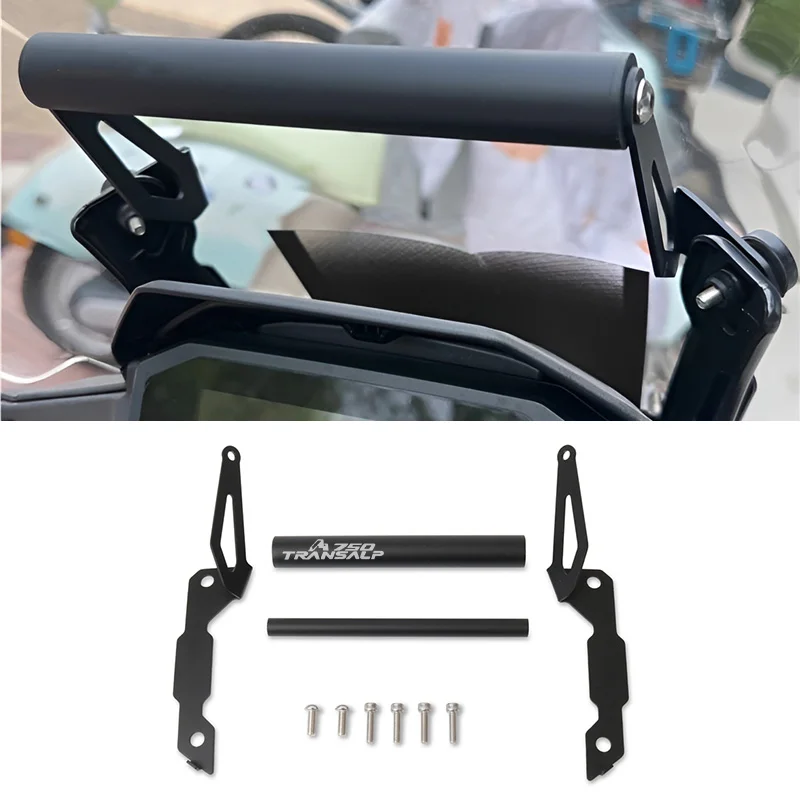 For TRANSALP XL750 XL 750 2023-2025 Motorcycle Front Stand Holder Smartphone Navigation Bar Mobile Phone Bracket GPS