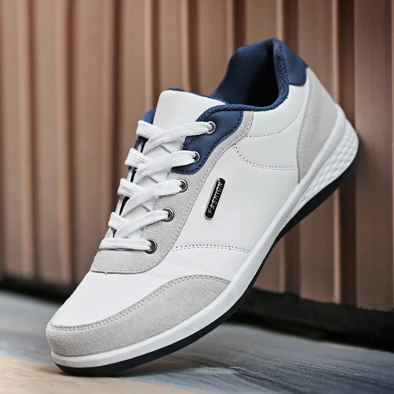 Nieuwe Mannelijke Sneakers Mode Heren Casual Schoenen 2023 Herfst Comfort Ademende Hardloopschoenen Heren Veterschoenen Tenis Masculino