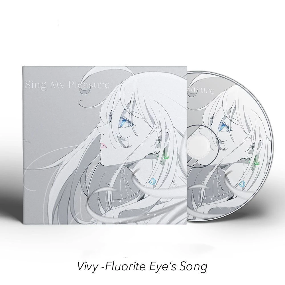 Pop Vivy Music CD Fluorite Eye's Song Album Live Event Sing For Your Smile Music Record Cosplay Walkman Car Soundtracks Box Gift