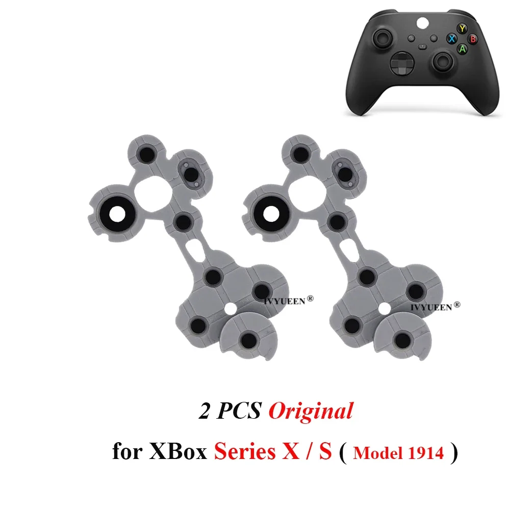 IVYUEEN 2 PCS Original Conductive Rubber Button for Microsoft XBox One Series X S Controller D-pad Contact Key Buttons Repair