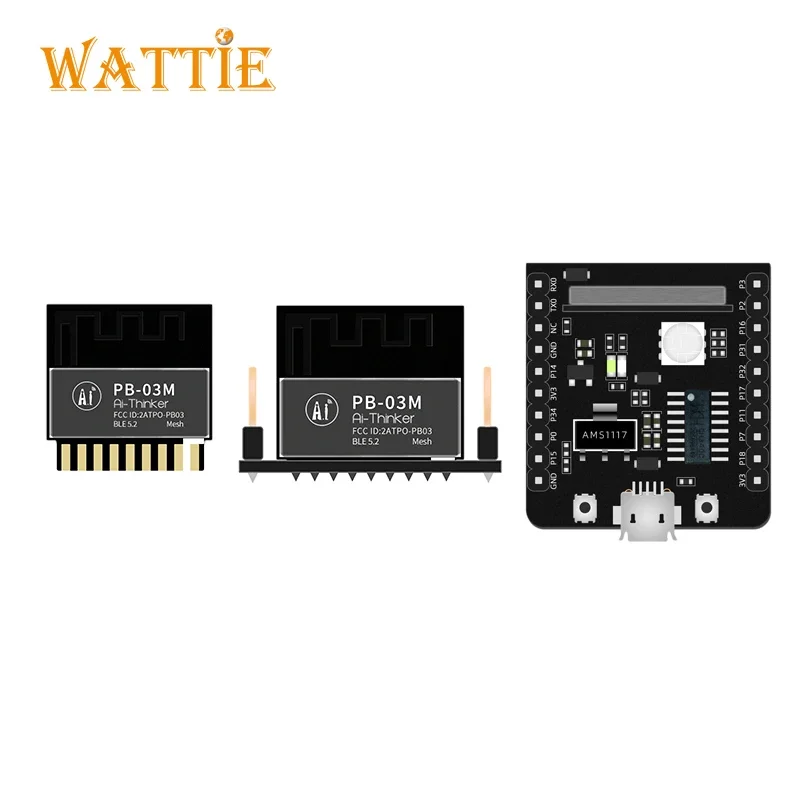 Imagem -04 - Kit Ble5.2 Módulo Baixa Potência Phy6252 Pcb Antnna Pb03 Pb-03f Pb-03m