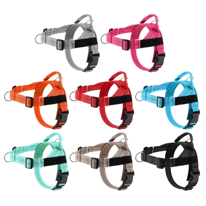 581C Breathable Dog Harnesses Vest for Routine Use with Chest Soft Padded Harnesses