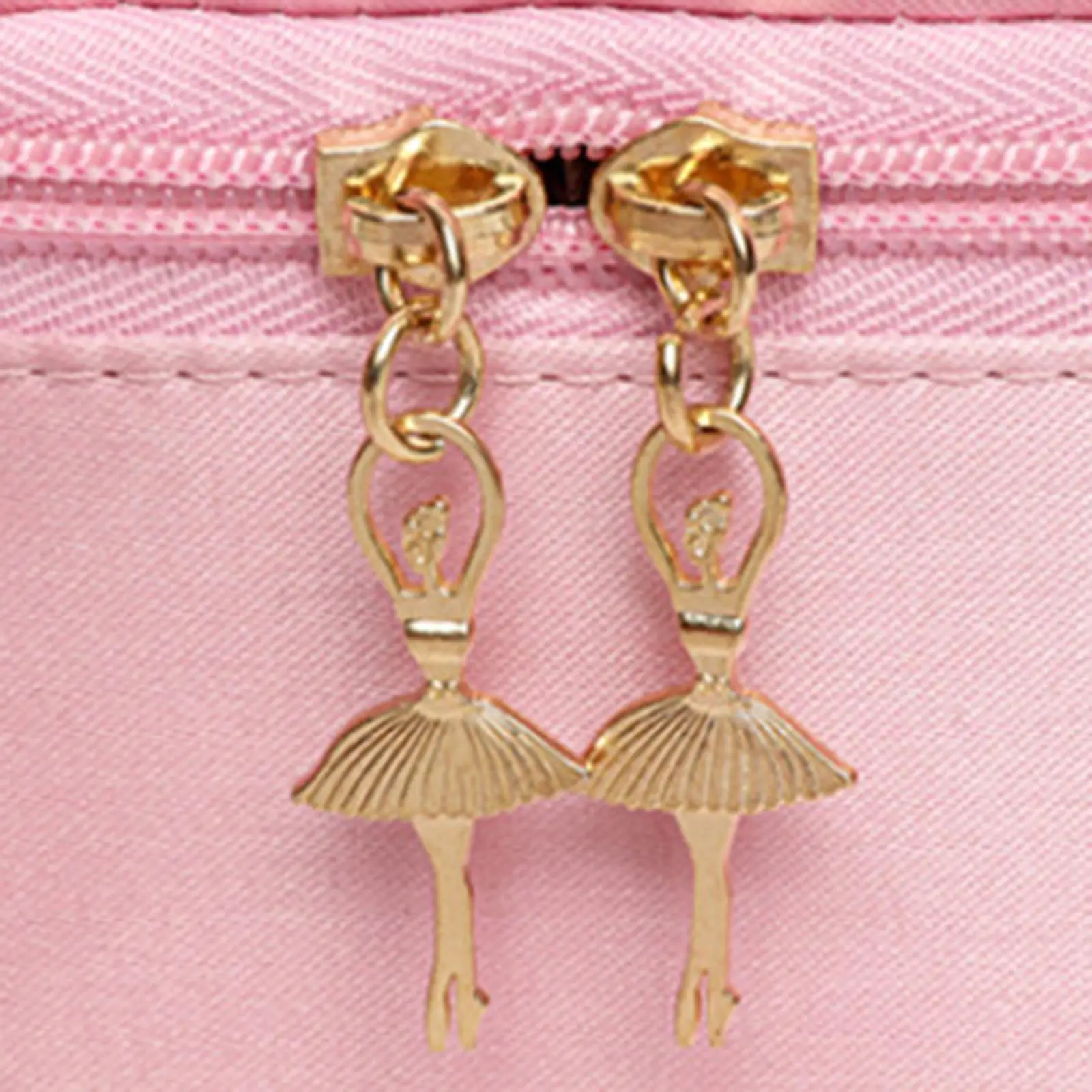 Ballet Dance Handbag Oxford Cloth Cute Backpack with Shoe Compartment Girl School Bag for Gymnastics Travel