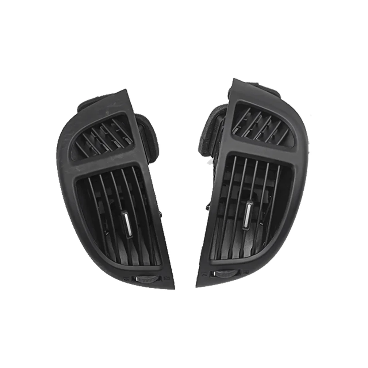 1Pair Front DashBoard A/C Air Vent for Kia Forte Cerato Koup 2008-2013 974801M100WK 974901M100WK Air Nozzle Outlet Grill