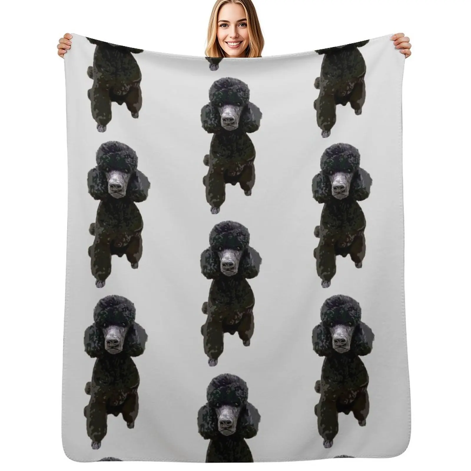 

Poodle Gorgeous Style! Throw Blanket Fluffy Cozy Throw Blanket for Home Decor