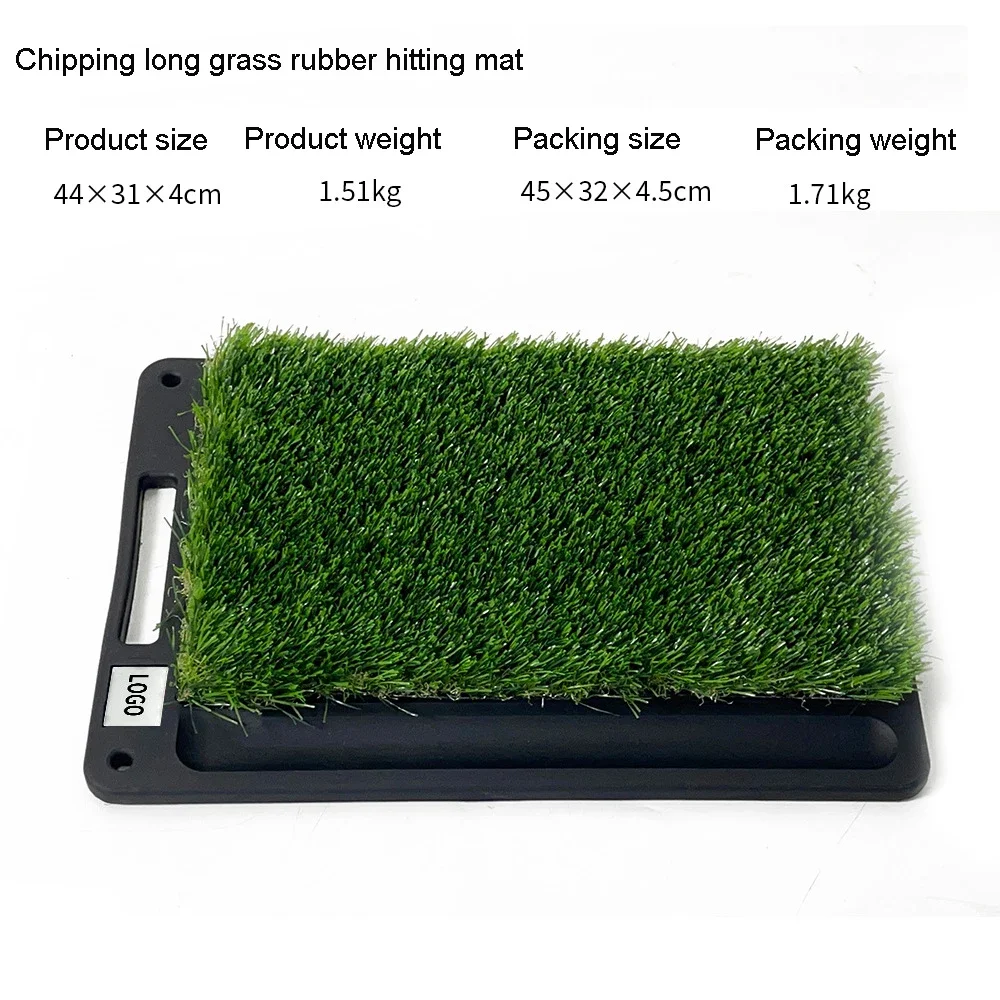 مبيعات ساخنة لـ 4 في 1 حصيرة ضرب مطاطية للجولف متعددة الوظائف قابلة للاستبدال للكشف عن التأرجح #3