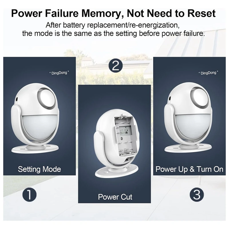 Sistema de alarma de Sensor de movimiento inteligente Wifi, Detector de movimiento para exteriores, resistente a la intemperie, Detector de movimiento de seguridad infrarrojo inalámbrico