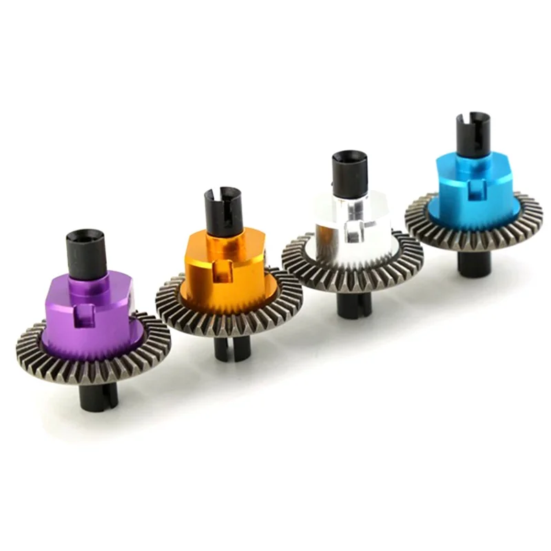 YSUN-All Metal Differential 02024 für HSP 94106 94107 94108 94111 94122 94123 94166 94177 94188 1/10 RC Autoteile Silber