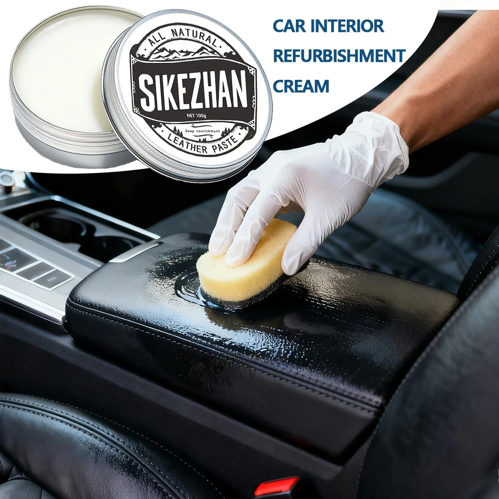 Professionelle Auto Leder Reinigungscreme Sitz Wartung Pflege Öl Leder Restaurierung Creme Leder Sofa Auto Innen Polieren