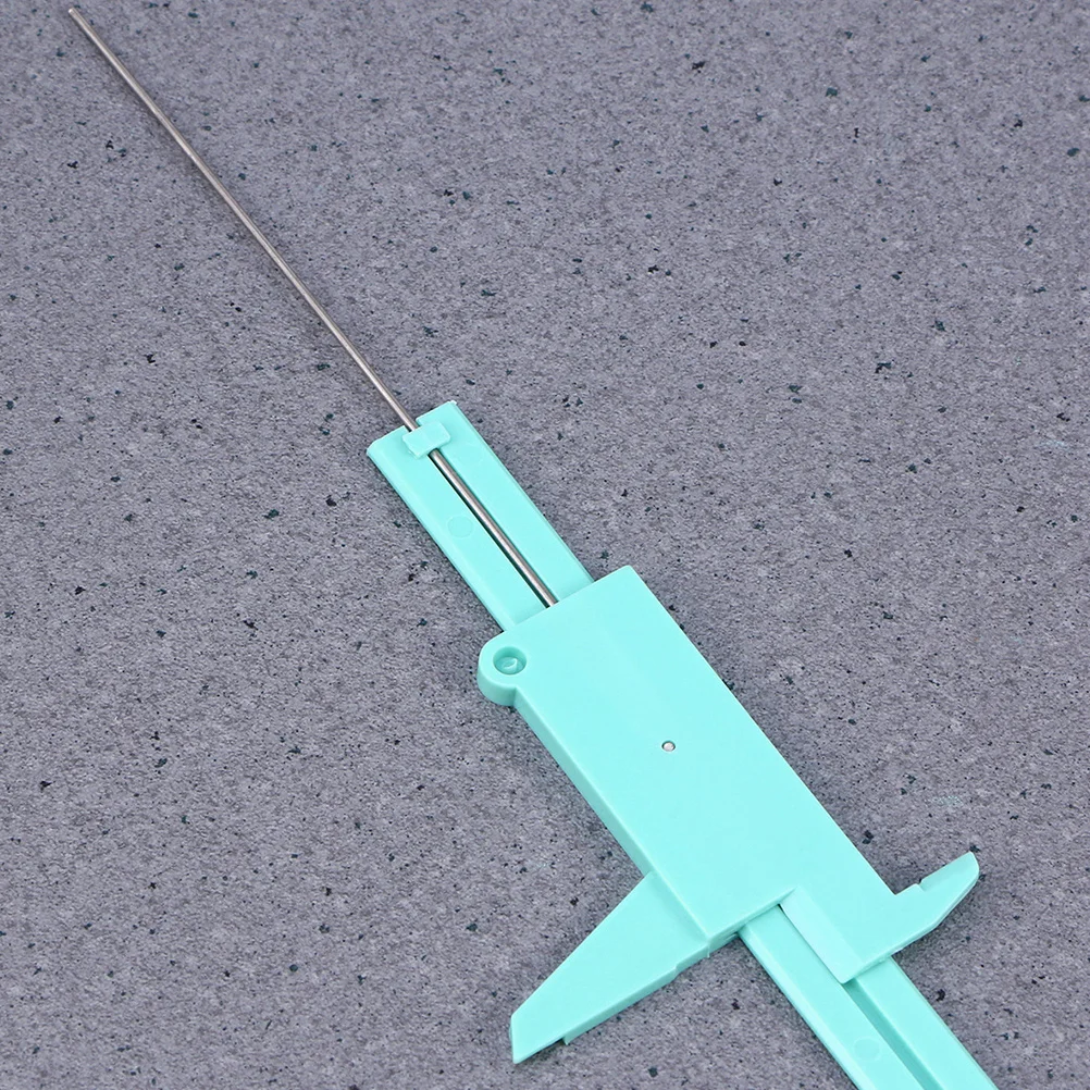 

4Pcs Plastic Mini Vernier Caliper Portable Caliper Ruler Gauge Measuring Tool for Step Depth Measurement