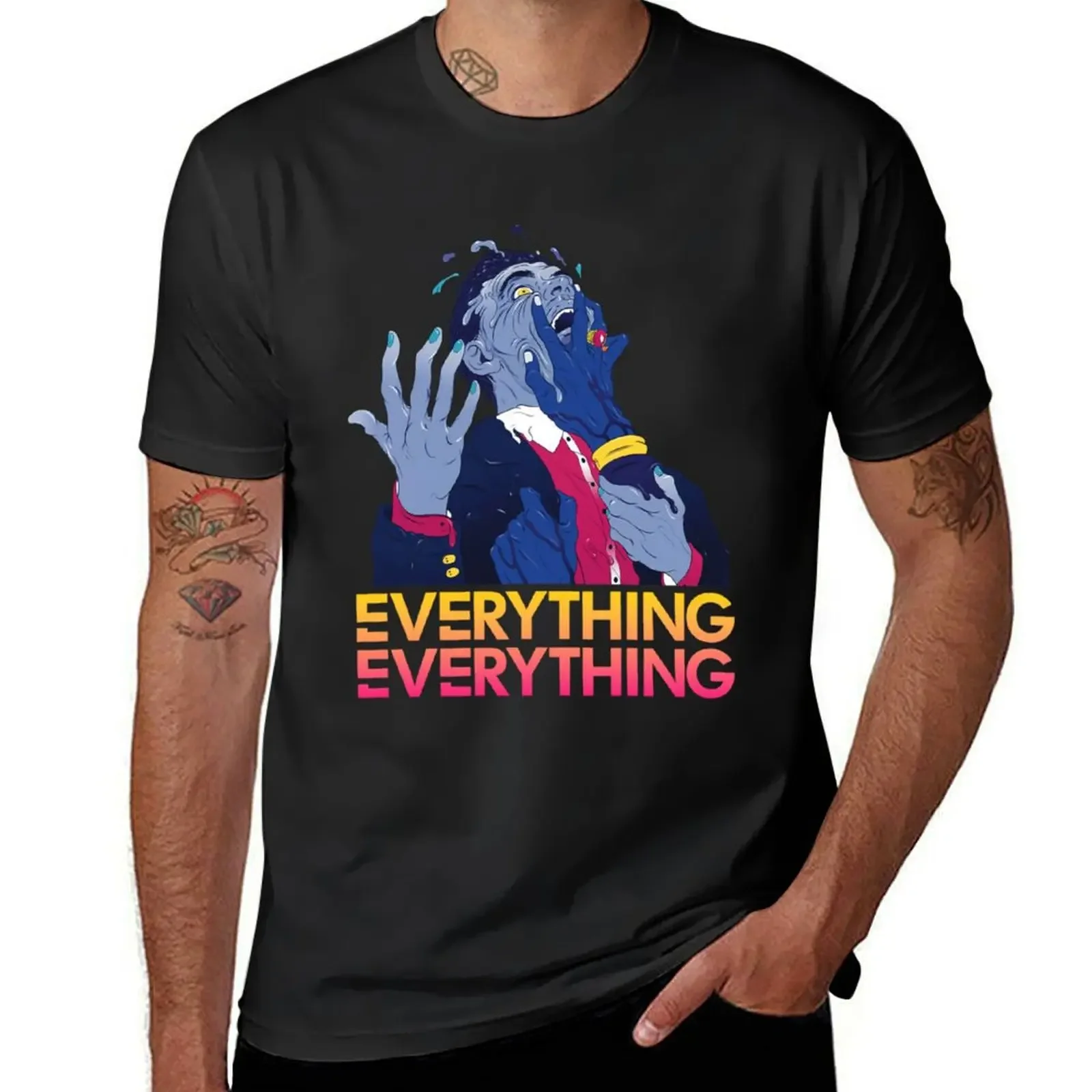 Everything Everything Band T-Shirt boys animal print quick-drying T-shirt men