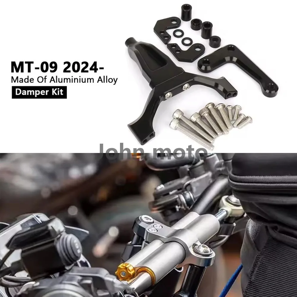 For Yamaha MT-09 SP MT 09 MT09 mt09 2024 2025 Motorcycle Accessories Stabilizer Steering Damper Mounting Bracket Kit