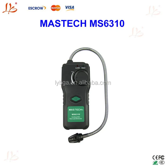 Обновленный продукт, портативный тестер утечки горючих газов MASTECH MS6310