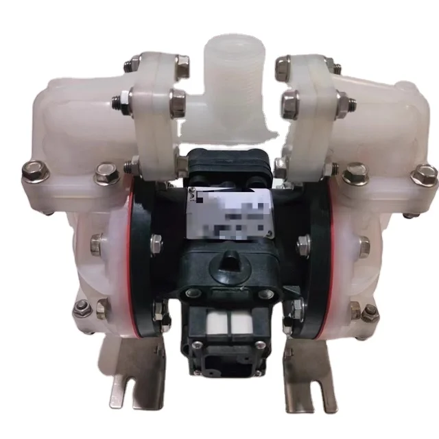 HOT SALE Non-Metallic Air Operated Double Diaphragm Pump S05B2P1TPBS000 PP+Santoprene Diaphragm