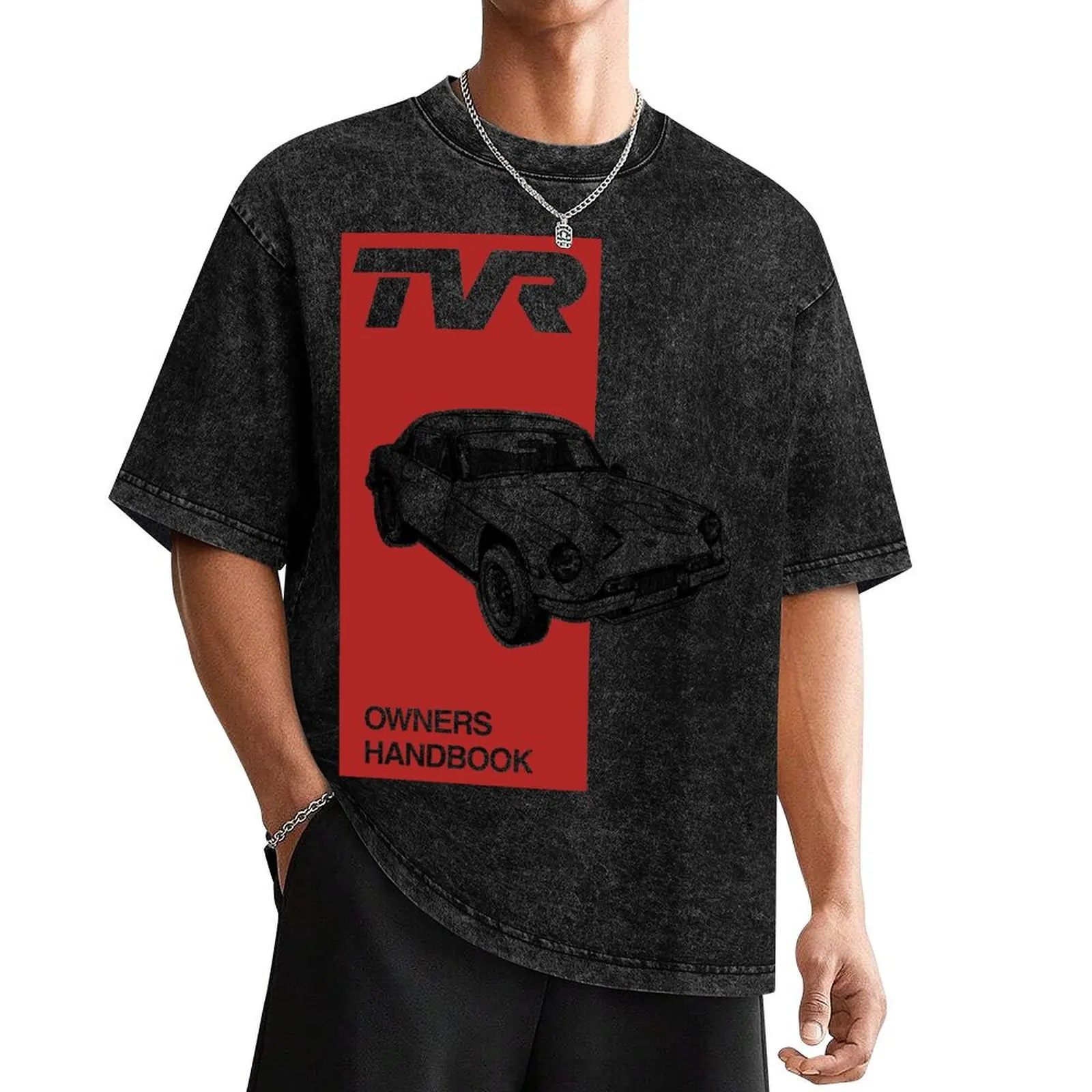 

TVR 3000M - OWNER'S HANDBOOK T-Shirt cheap stuff graphic t shirt vintage oversized t shirts for men
