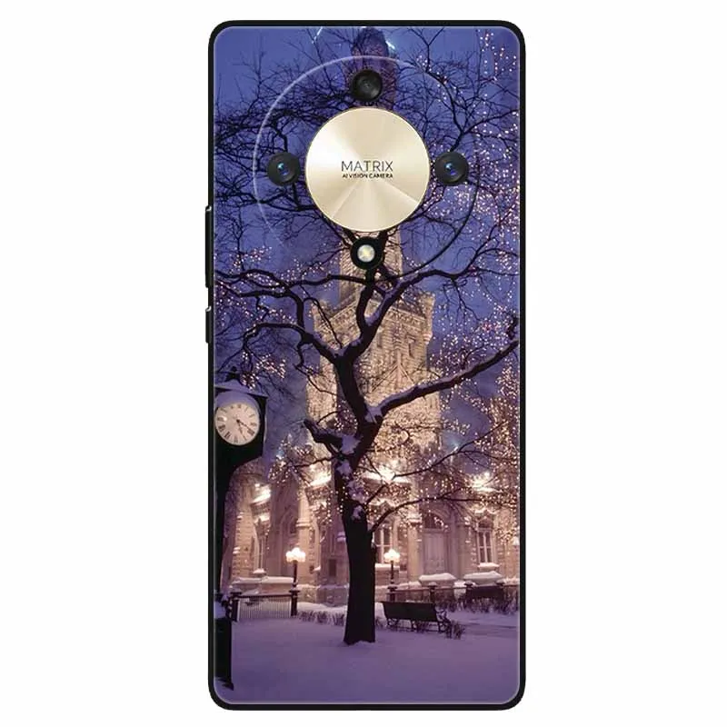 For Honor Magic6 Lite Case Protective TPU Soft Silicon Phone Covers for Honor Magic 6 Lite 5G Cartoon Painted MAGIC 6Lite Lovely