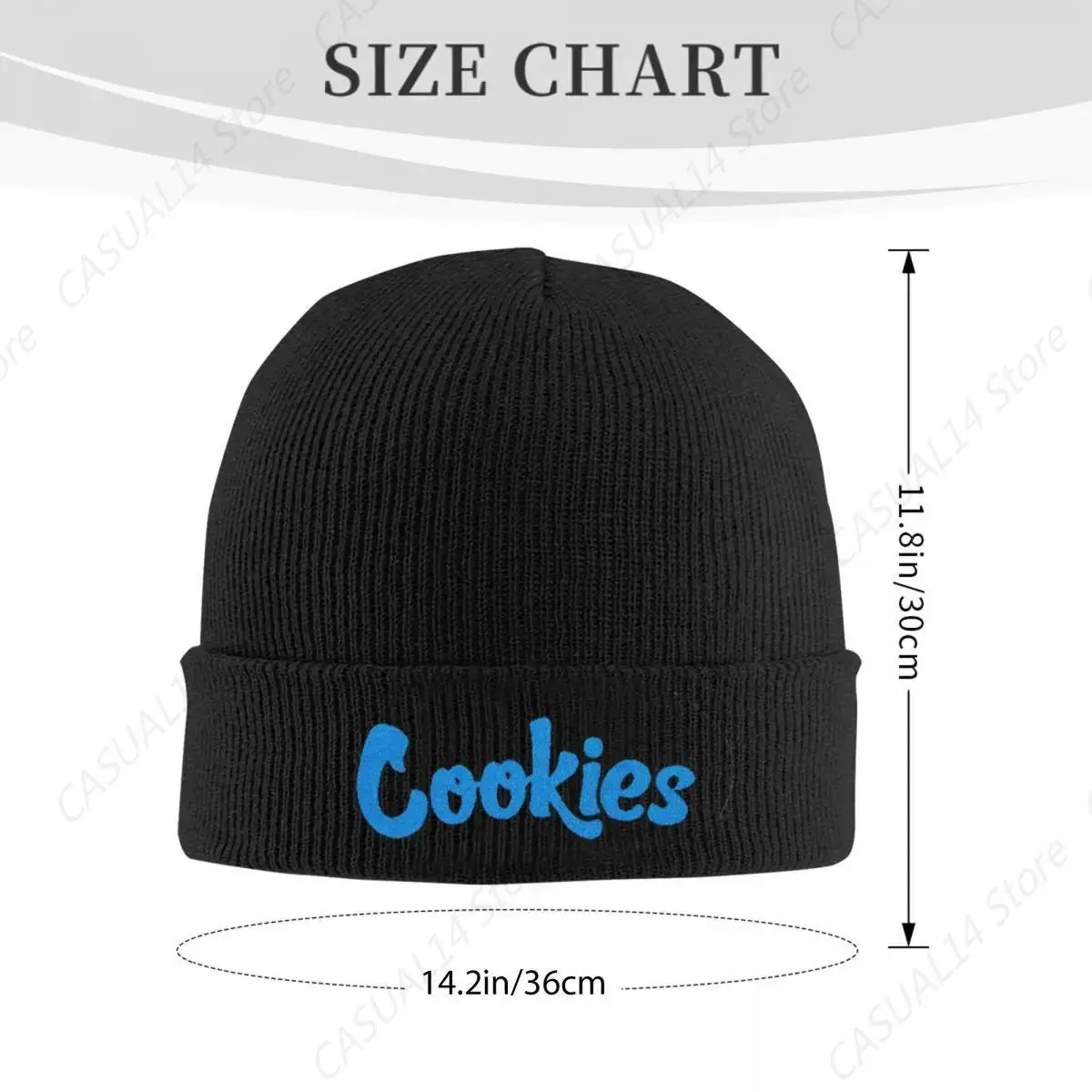 Cookies Bonnet Hats Beanie Hats Custom Skullies Beanies Winter Funny Female Male Outdoor Sport Warm Cap