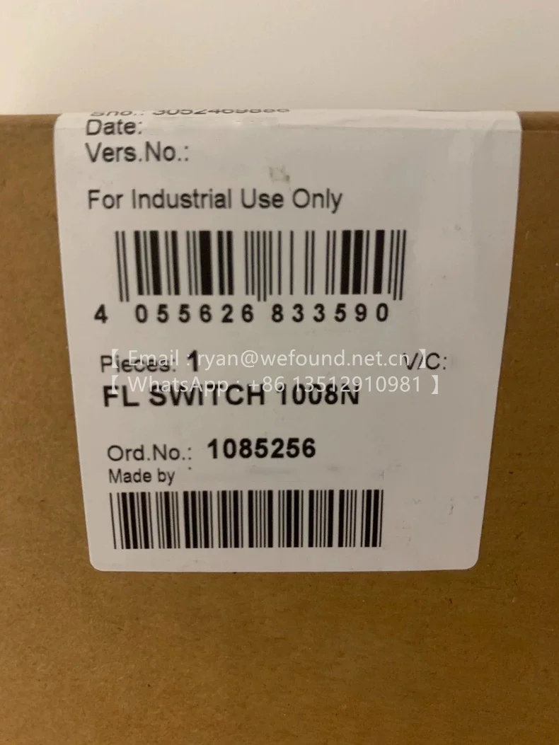 FL SWITCH 1008N - Switch Ethernet industriale 1085256