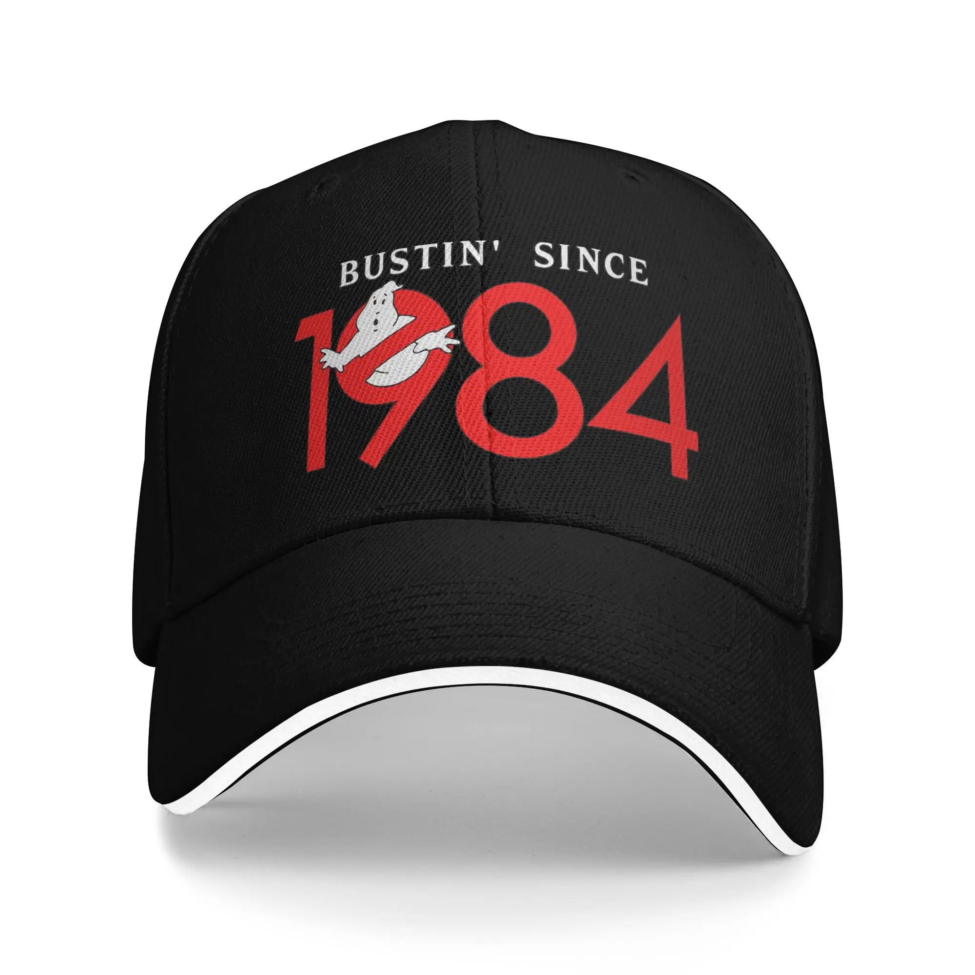 Ghost Busters 1984 Movie Baseball Caps Fashion  Sandwich Hats for Men Women Adjustable Dad Hat Sport