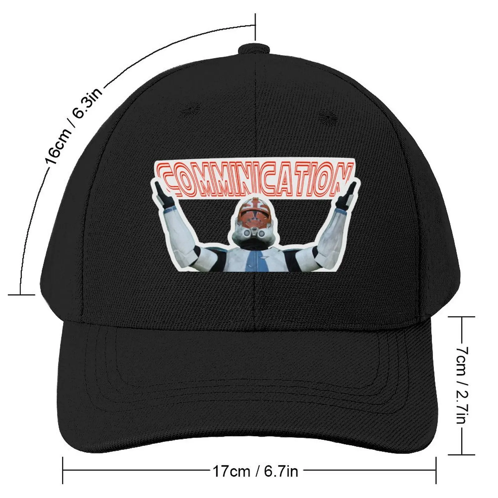 Communication Baseball Cap Sports Cap Hat Beach Snap Back Hat For Men Women's