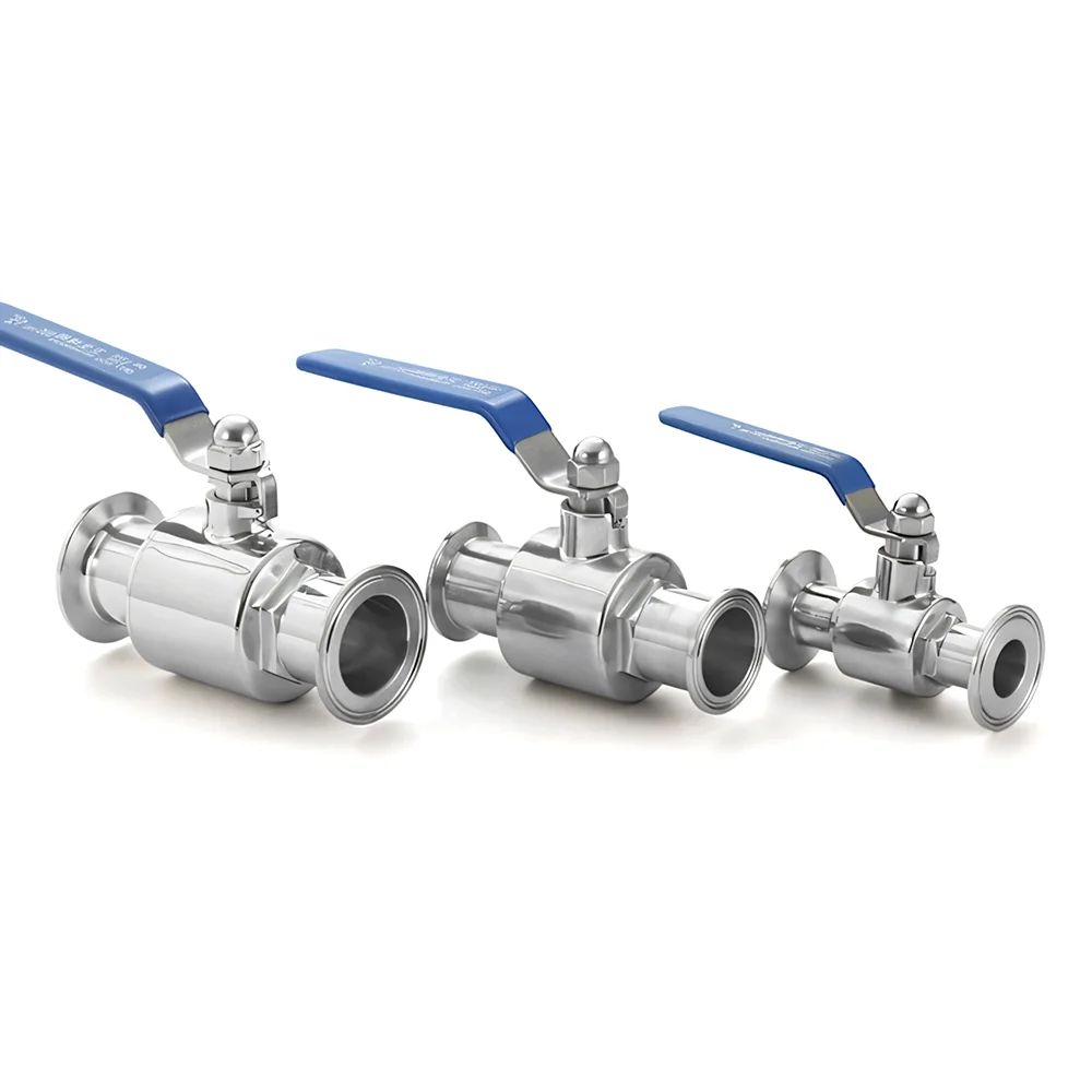 Tri-Clamp-Ferrule, gerader Durchgang, schneller Kugelhahn – 304/316L, korrosionsbeständig, für 19 mm (3/4 Zoll) und 1–2 Zoll Homebrew-Lebensmittelverarbeitung – Detail 6