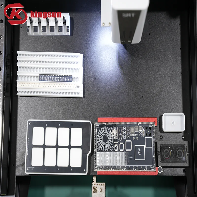 آلات سطح المكتب Smt 2 رئيس 36 محطات التغذية LED PCB Profing صنع سطح المكتب الصغير مصلحة الارصاد الجوية Smt آلة اختيار ووضع لخط SMT #2