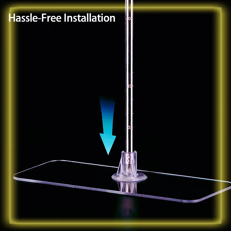 Adjustable Tabletop Grow Light Stand, Indoor Plant Light Holder Bracket Rack for , T8/T20 Plant Light Tube Vertical Stand