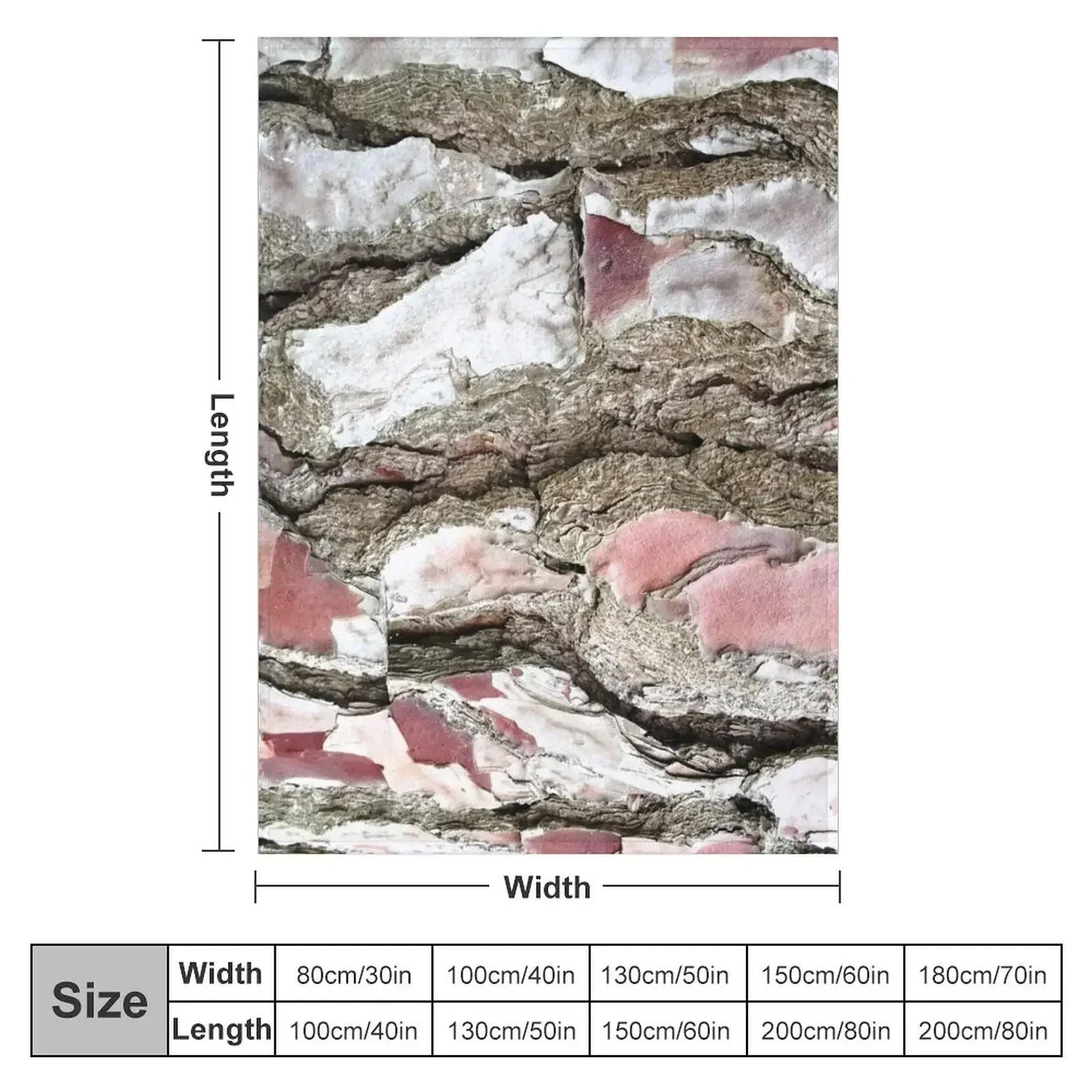 Pine Bark in Brittany Throw Blanket Luxury Designer Decorative Throw christmas decoration valentine gift ideas Blankets