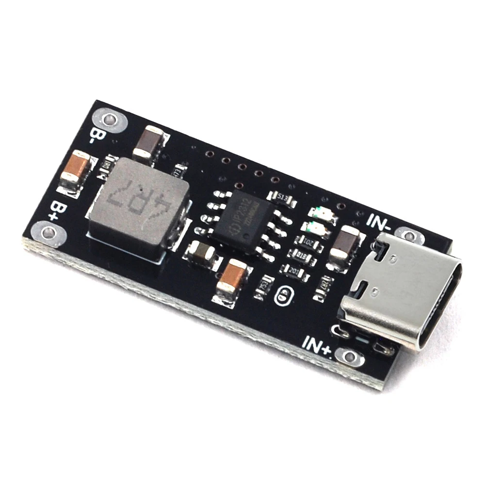 Type-C USB Input High Current 3A Polymer Ternary Lithium Battery Quick Fast Charging Board IP2312 CC/CV Mode 5V To 4.2V