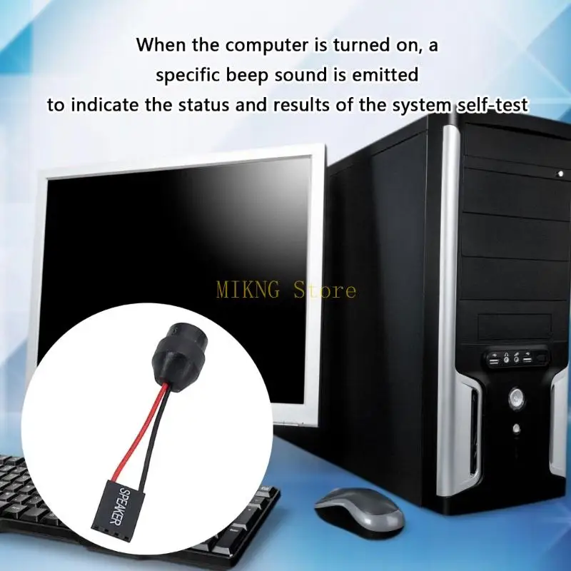 لوحات Motherboards Buzzer Board Mini Plud Speed ​​Speaker Beep Alarmer لجهاز الكمبيوتر الشخصي الأفضل بيع