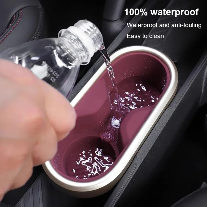 Water Cup Holder Silicone Cup Holder Central Control Water Cup Holder for Mini Cooper J01 E SE J05 Aceman 2024 2025 Accessories - view 5