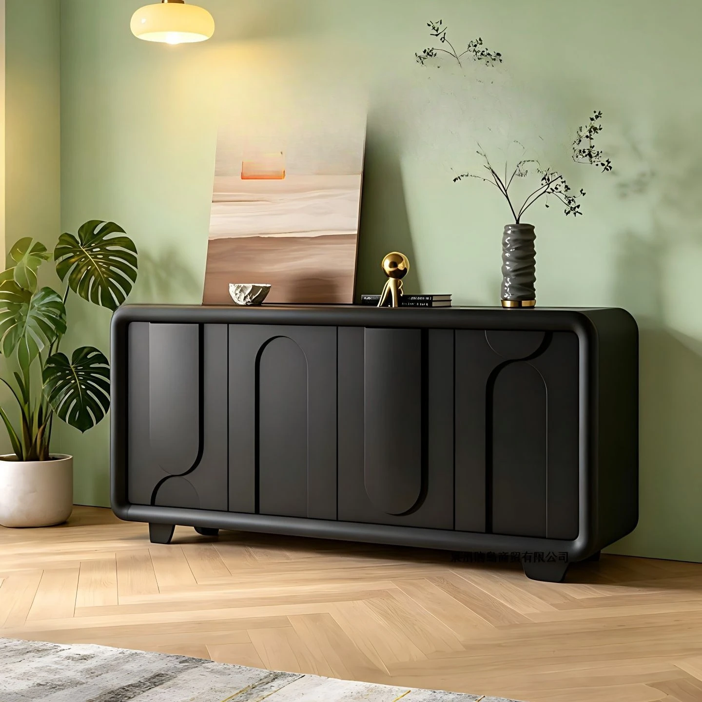 Paint side cabinet Xuan tea locker