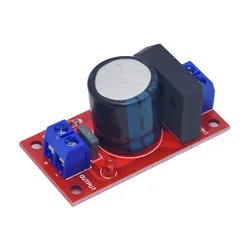 Rectifier 8A With Red LED Indicator AC Single Power to DC Single Source Amplifier Board Module Rectifier Filter Power Board