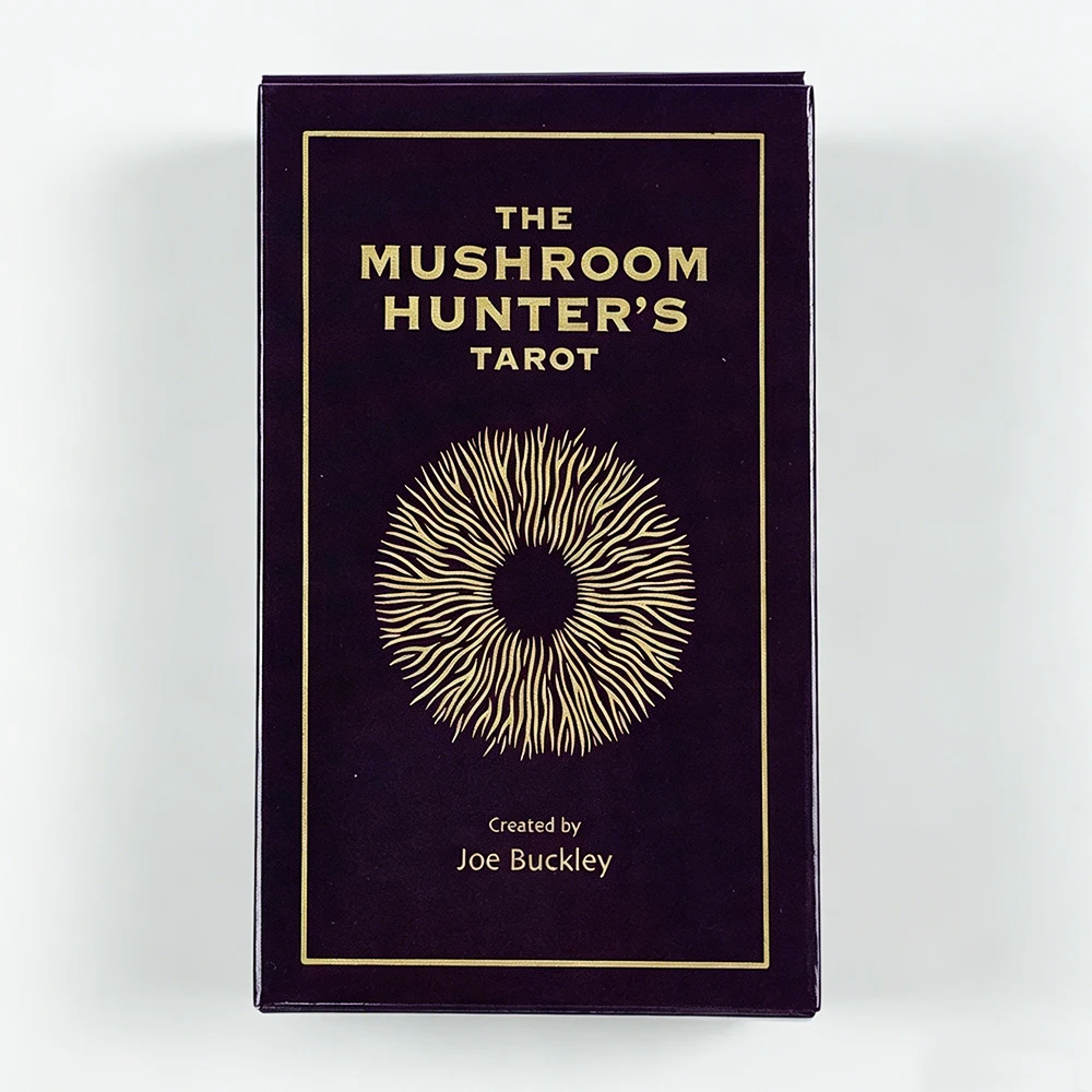 

New 12x7CM The Mushroom Hunter Tarot Cards For Beginners With Paper Guidebook , Perfect For Spiritual Guidance & Collectors